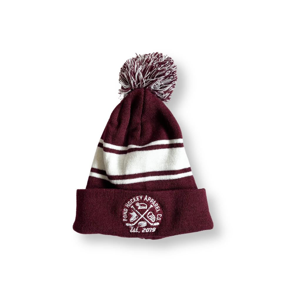 Pond Hockey Pom-Pom Toque