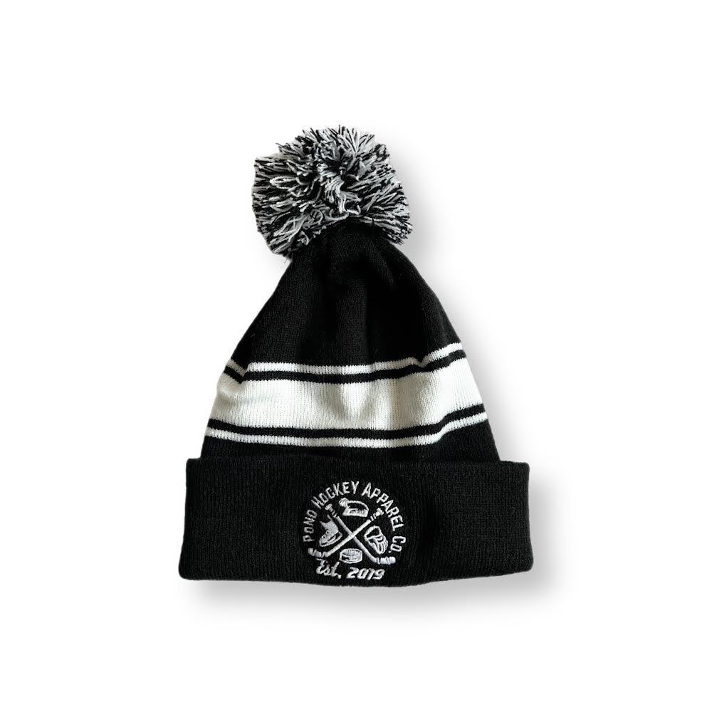 Youth Pond Hockey Pom-Pom Toque