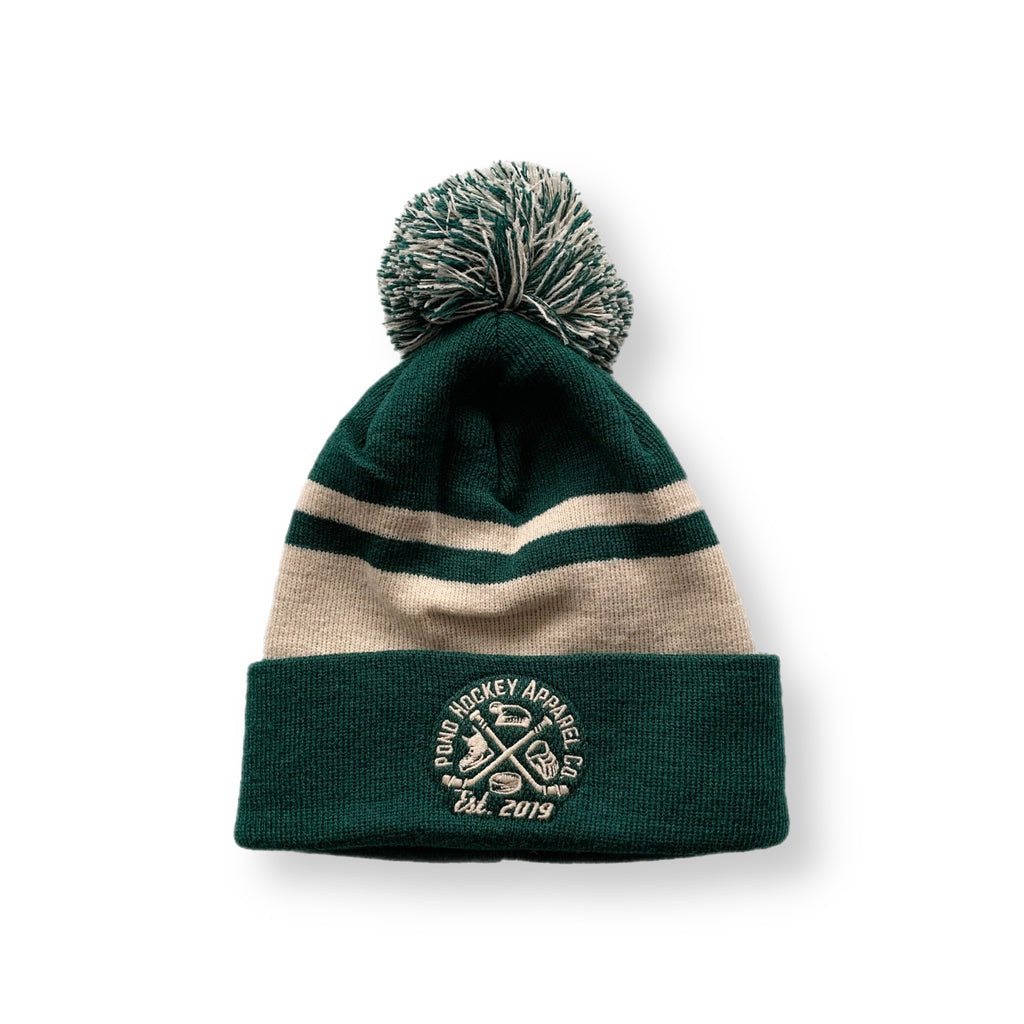 Pond Hockey Pom-Pom Toque