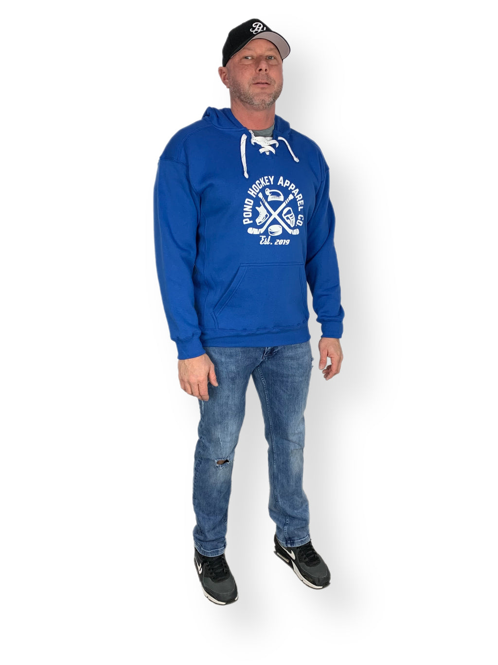 Shinny Skate Lace Hoodie